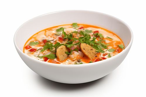 家鄉特產河南特色小吃胡辣湯攝影圖 攝影